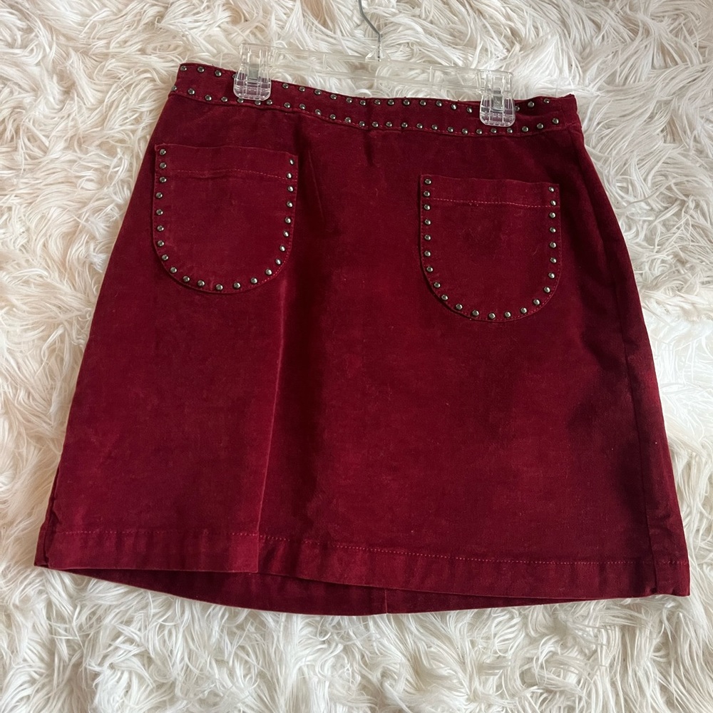 Mossimo Faux Suede Skirt